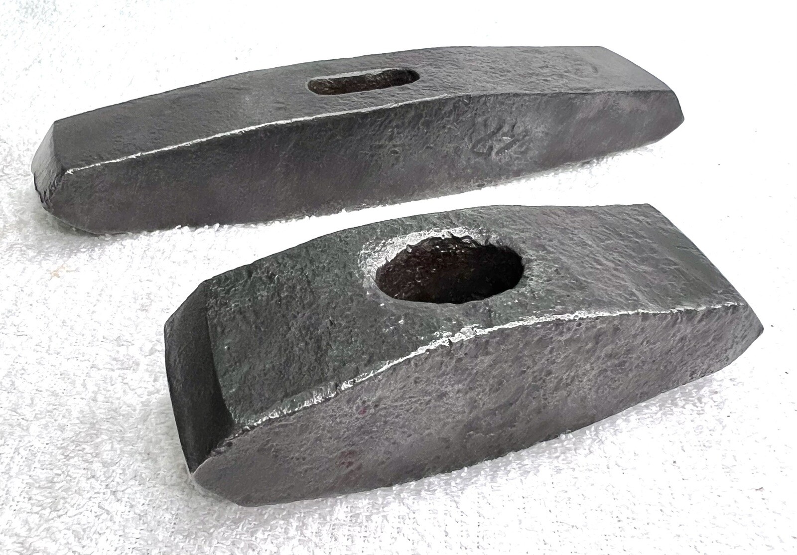 2 Vintage Blacksmith Made, Masons Spalling Sledge Hammers! Unbranded.