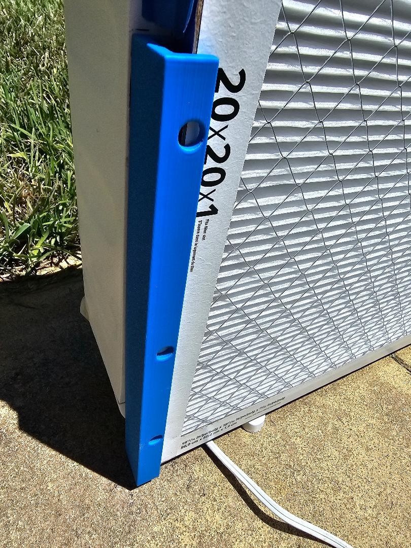 Box Fan Air Filter Bracket