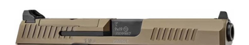 CZ P-10 C Complete Slide, Barrel, Spring 9mm OEM Optics Ready - FDE - #1 CA OK