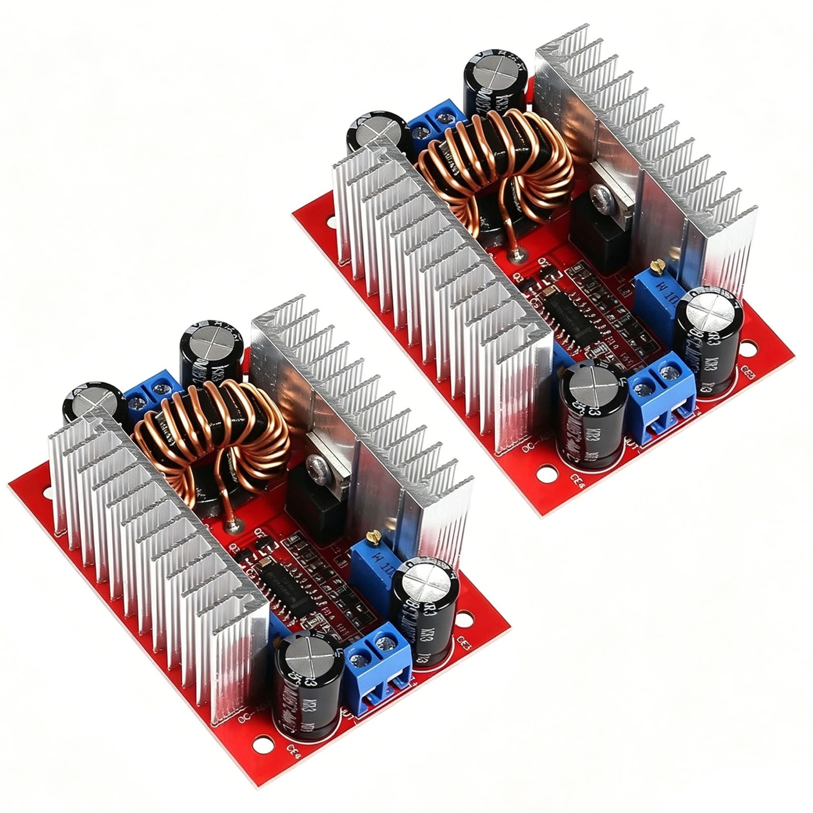 2Pack 400W 15A DC-DC Step Up Boost Voltage Converter Power Supply Module Drive