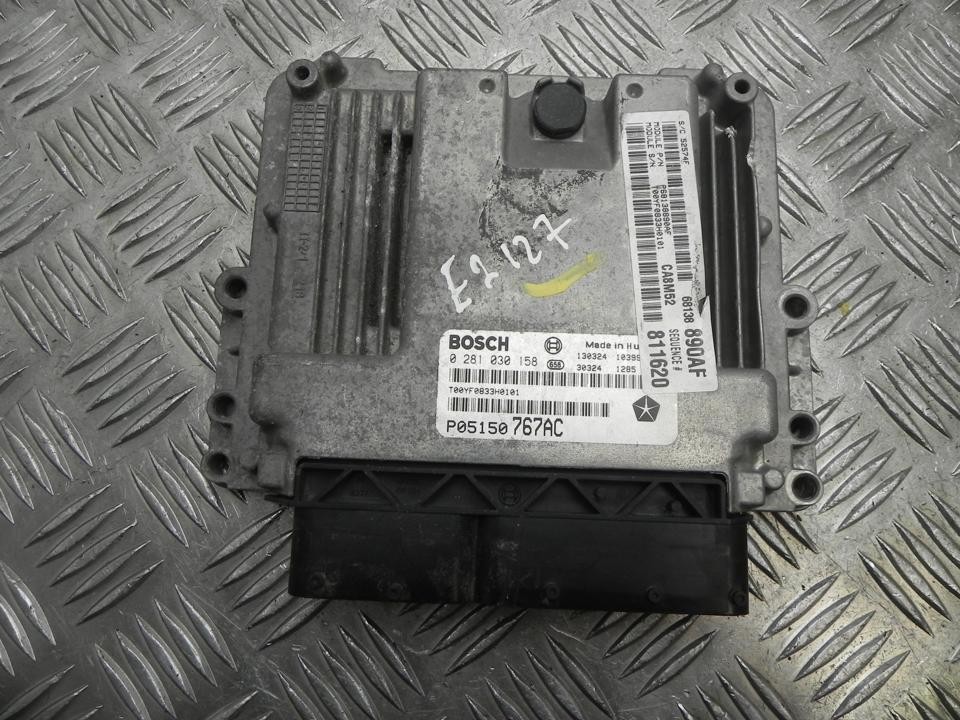 2018 Jeep GRAND CHEROKEE IV ENGINE CONTROL UNIT P05150767AC