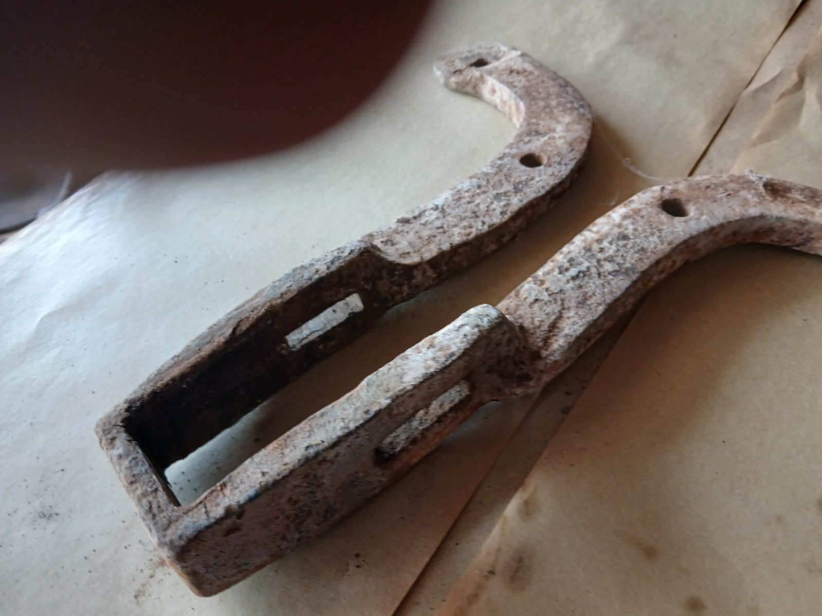 Blacksmith Post vice bracket part base plate clamp Leg Vise Heavy