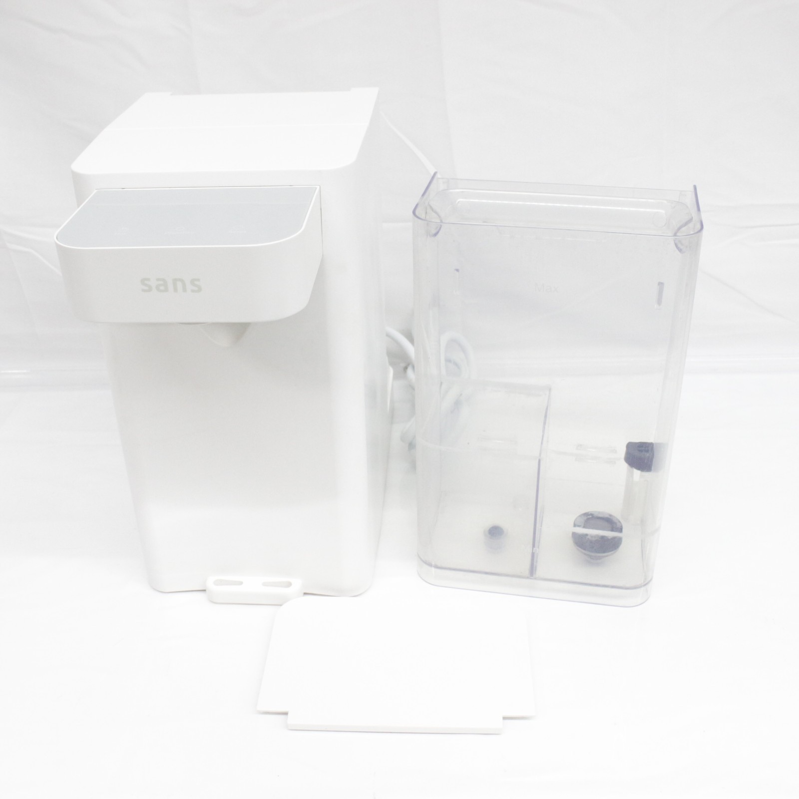 Sans Water Purifier Reverse Osmosis Countertop Purifier White NO Pitcher &Tray