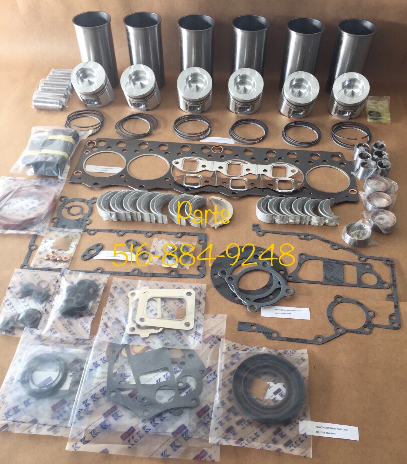Komatsu 6D95L-1 Engine Overhaul Kit D31P-20 D37E-5 D37P-5AD31S-20 DOZER D31A-20