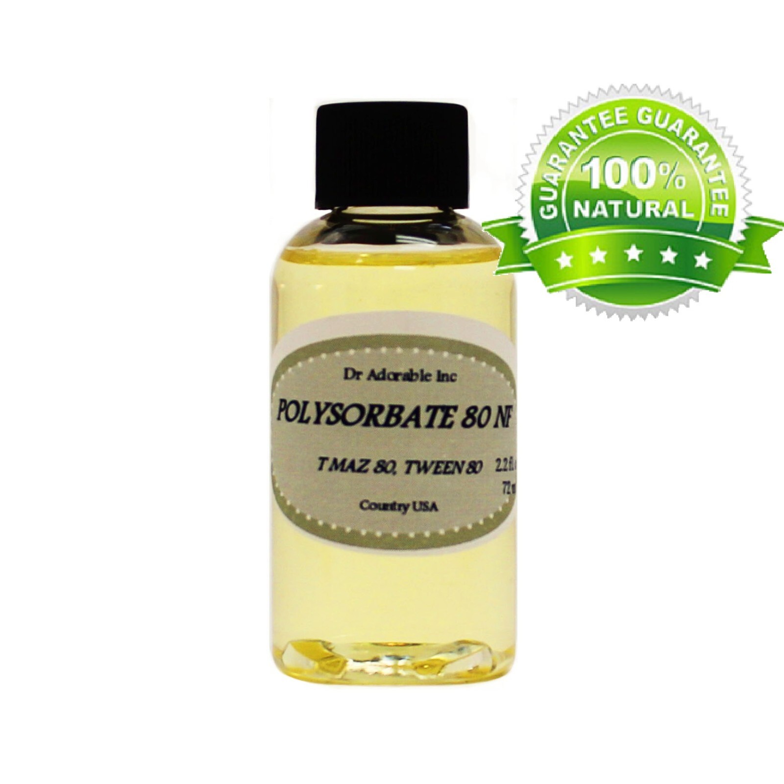 Premium Polysorbate 80 T MAZ 80 TWEEN 80 Pure Cosmetic Purposes