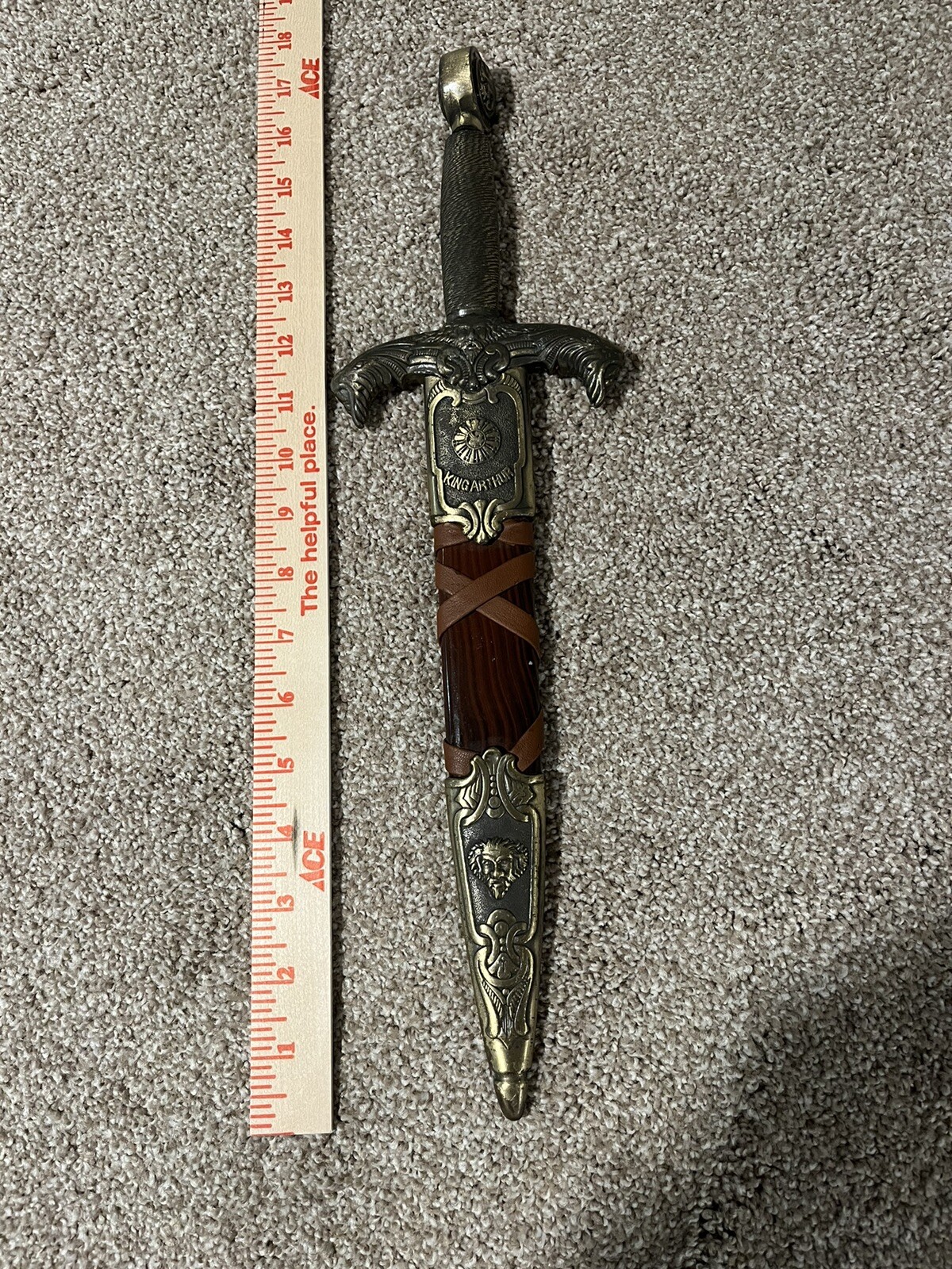 King Arthur Decorative Dagger 15”