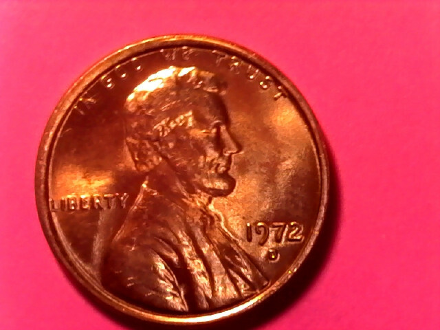 1972 D LINCOLN PENNY UNCIRCULATED   HARD TO FIND