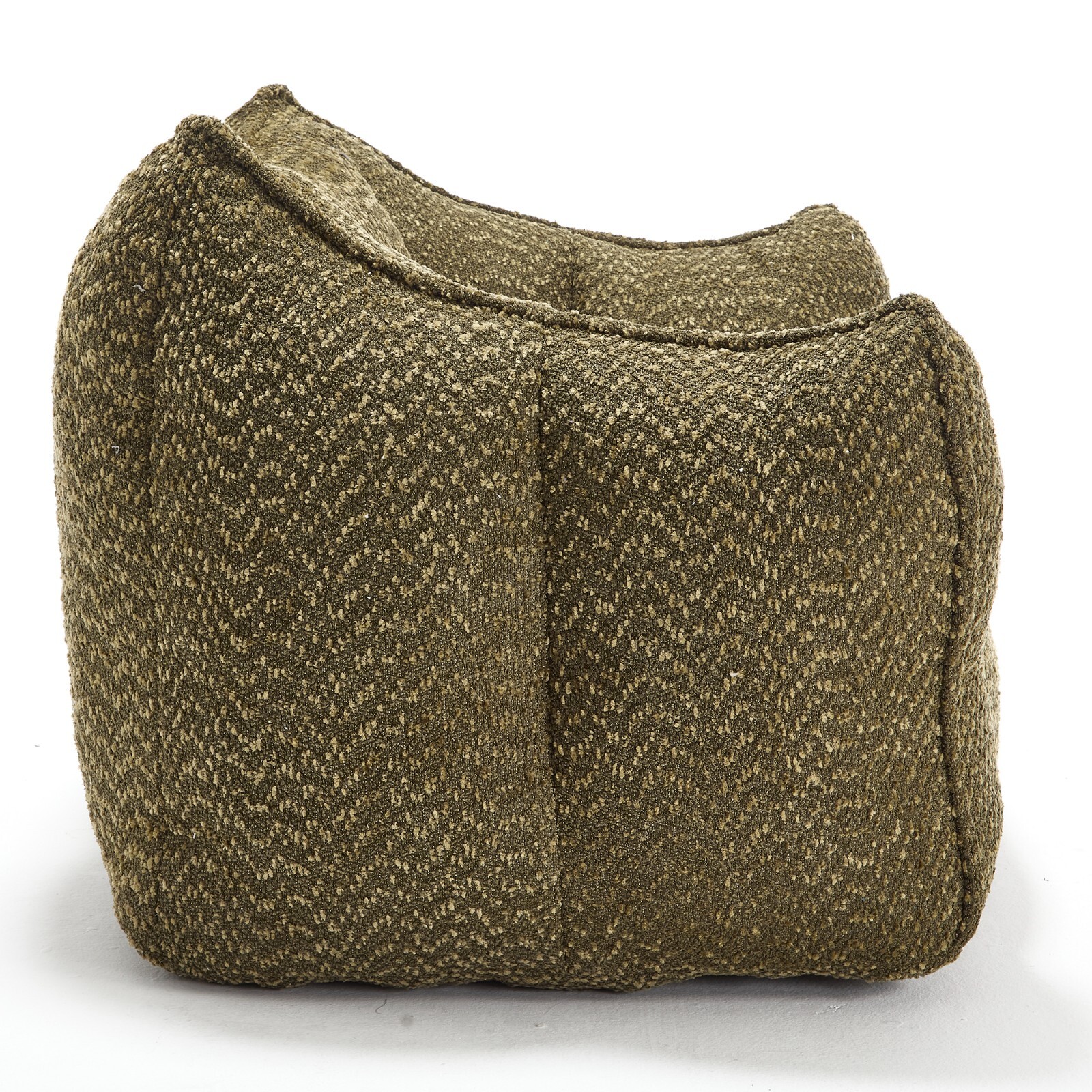 Sofa chairs with highly resilient foam for living rooms and bedrooms Olive Green