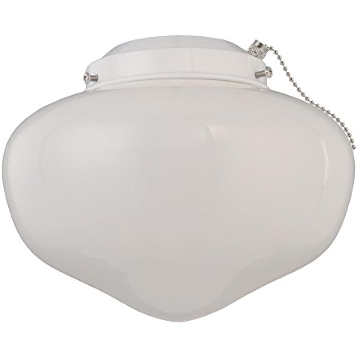 Westinghouse Lighting 77853 1LGT WHT School Kit Frosted White Schoolhouse