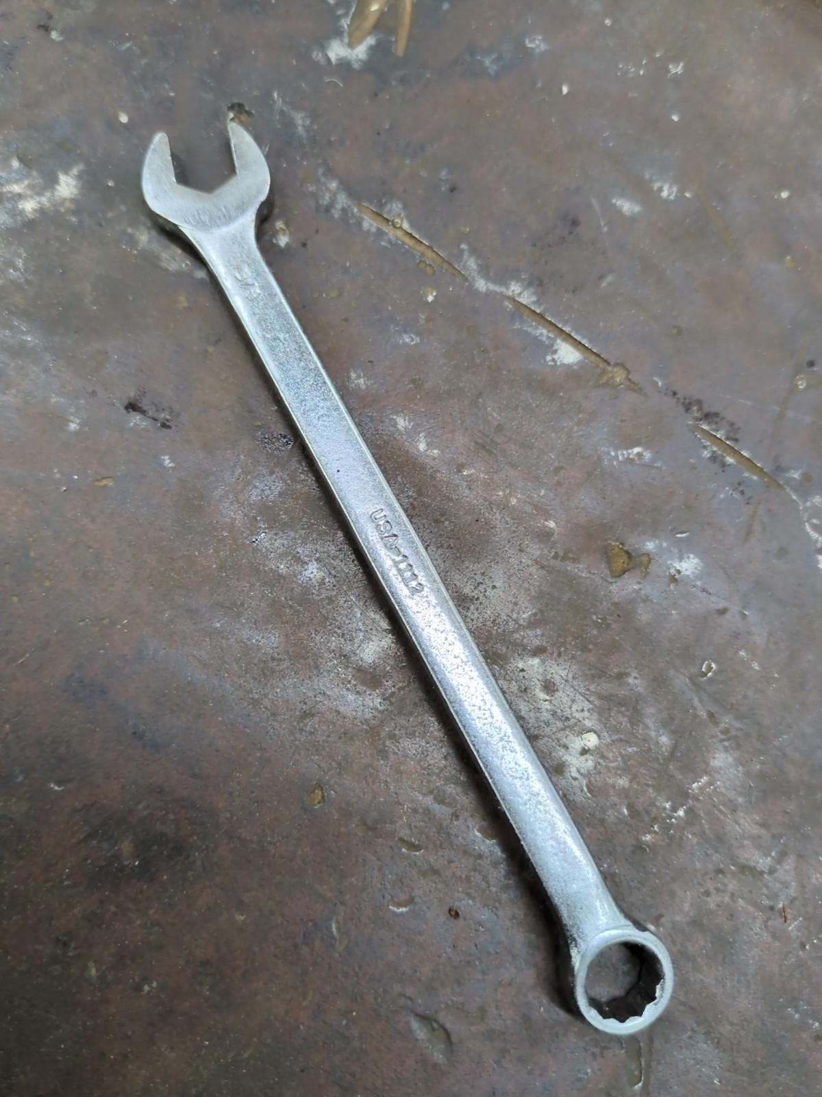 Wright 1114 7/16" 12pt. Combination Wrench USA
