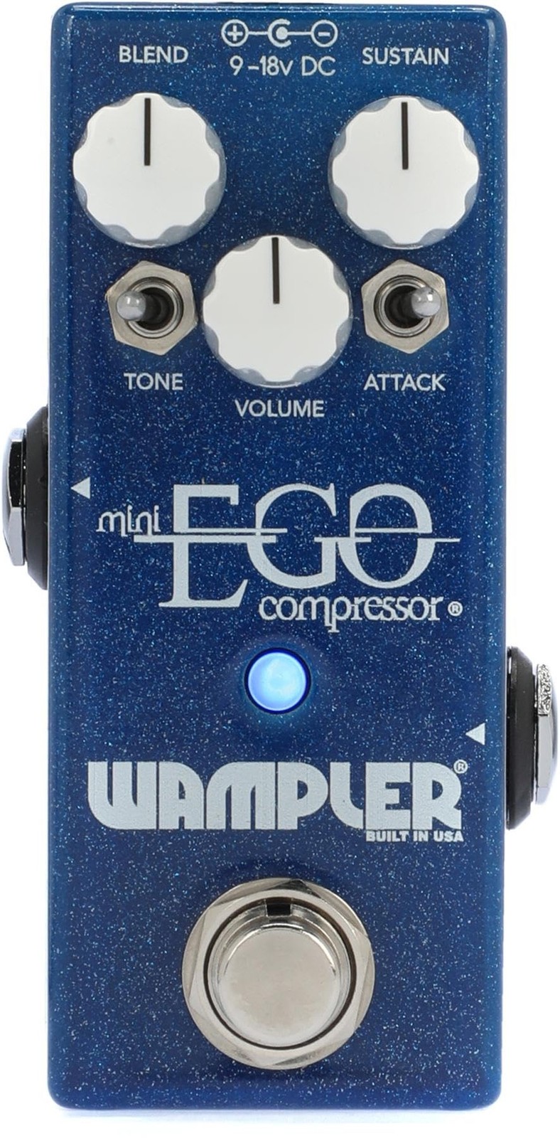Wampler Mini Ego Compressor Guitar Effects Pedal Mini Ego Compressor Version 1