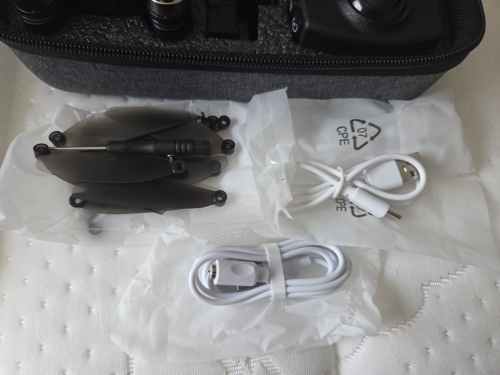 TizzyToy MT11-PRO Quadcopter Drone w/ Camera, Controller, Batteries, Case
