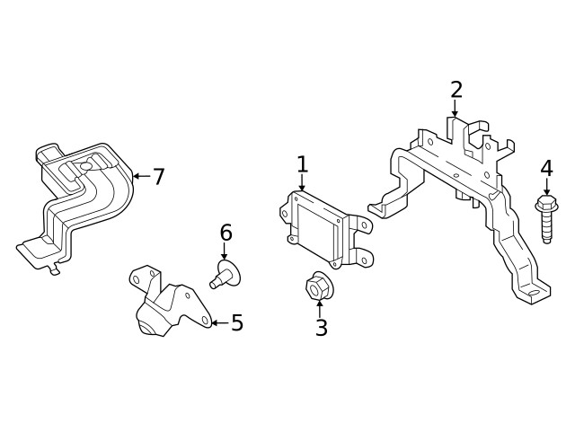 Genuine Nissan Camera 284F1-HV02A