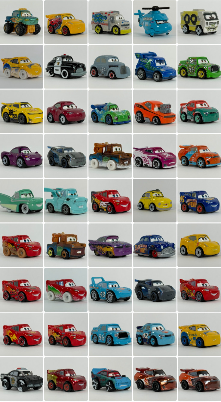 Choose Your Disney Pixar Cars Mini Racers - 45 Varieties - Mint in Plastic Pouch