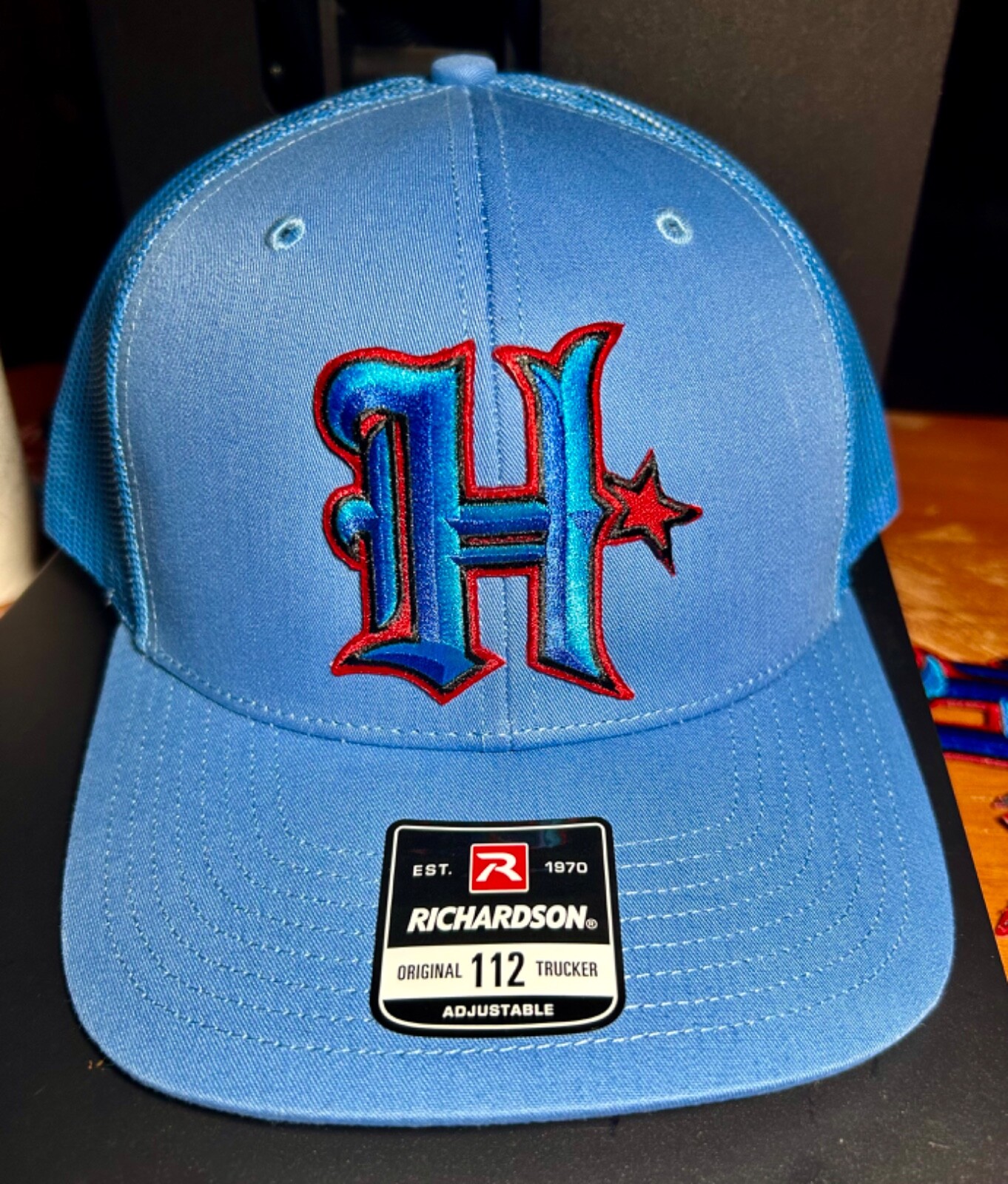 Houston Texans H-Town Alternate New H Logo Richardson 112 Snapback  Meshback
