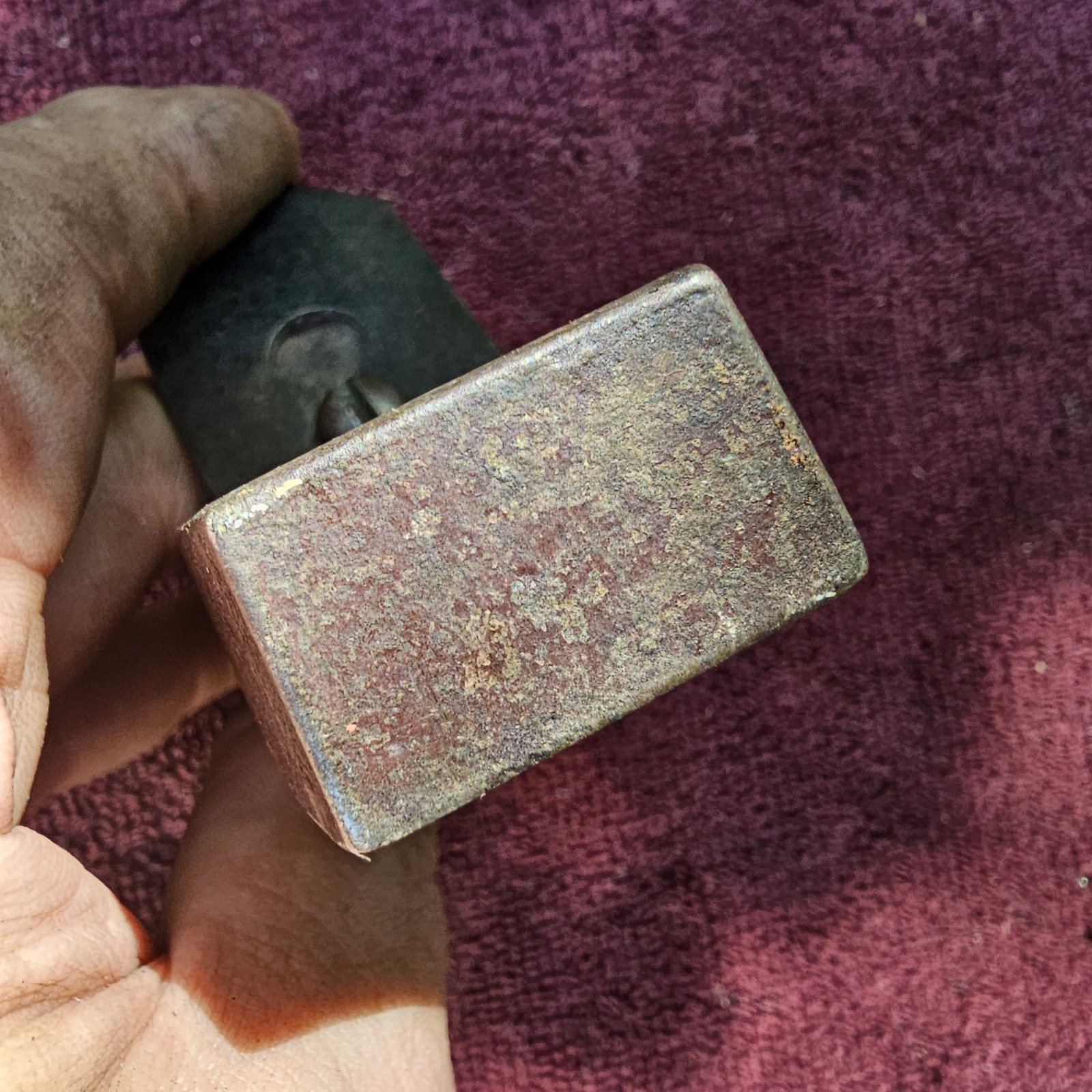 Antique Unmarked 4-1/2" Long Cast Iron Plane
