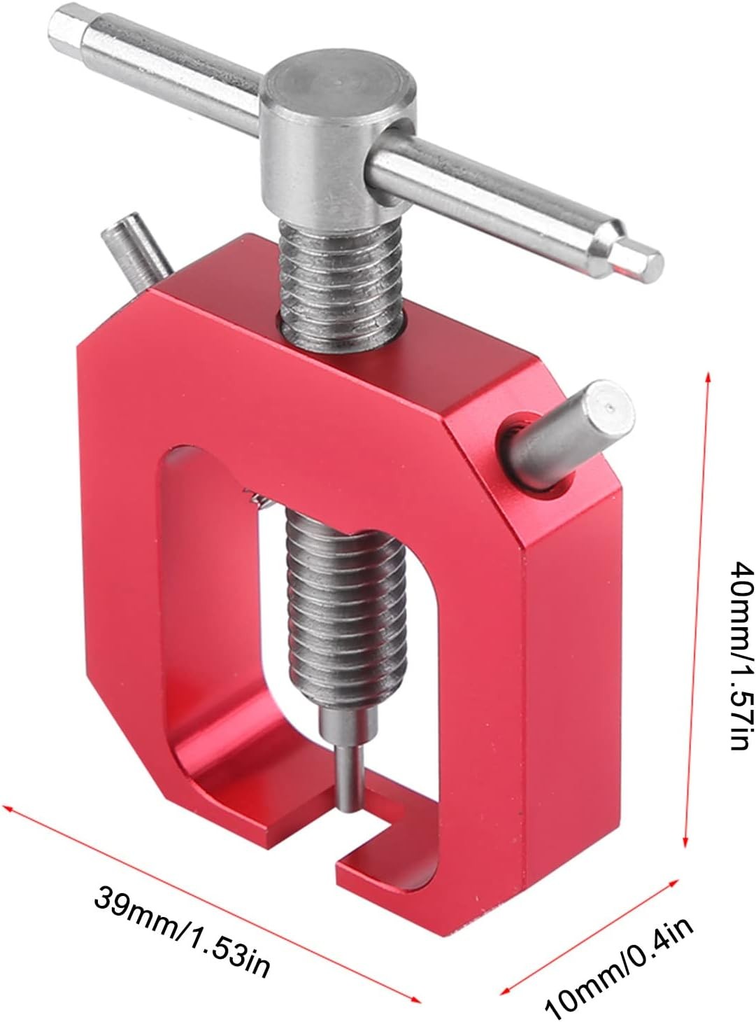 Mini Gear Pullers, RC Pinion Bearing Puller Stainless Steel Small Red