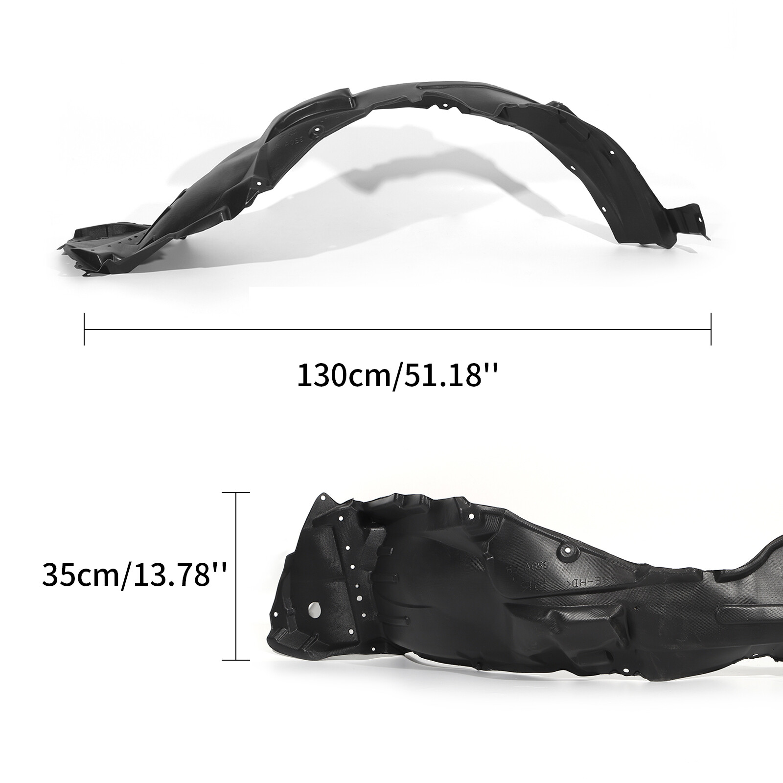 Pair Fender Liner Splash Shield For 2014-2016 Toyota Corolla Front Left & Right