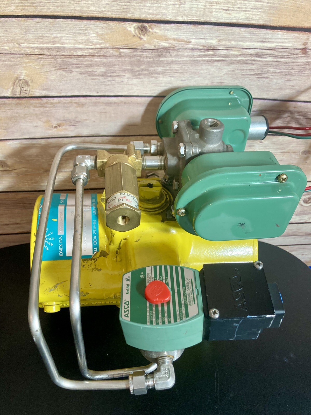 Emerson Hytork 280 Industrial Actuator System S99600-470A Asco Red Hat 2 Switch