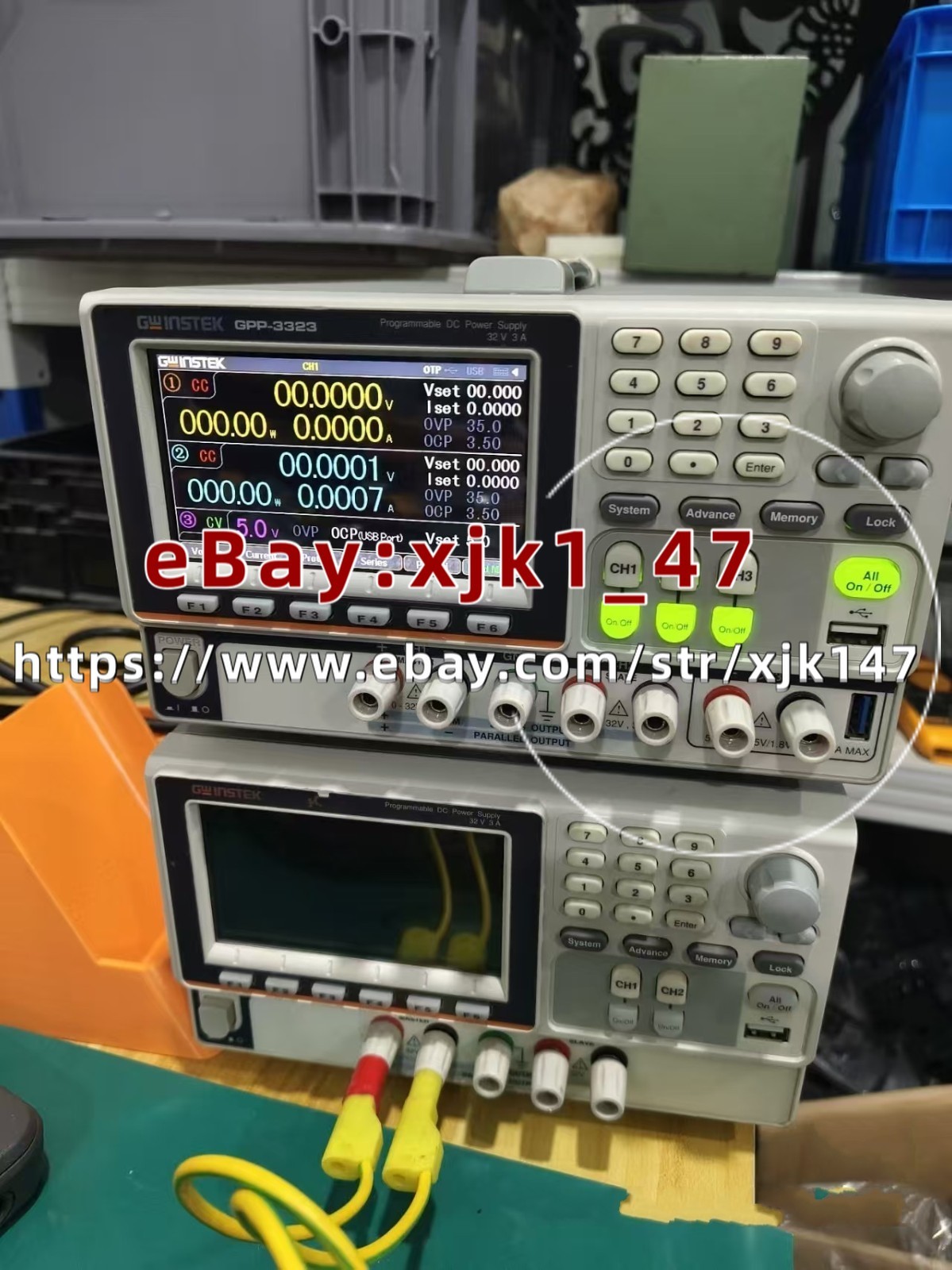 1PCS Used GW Instek GPP-3323 DC power supply