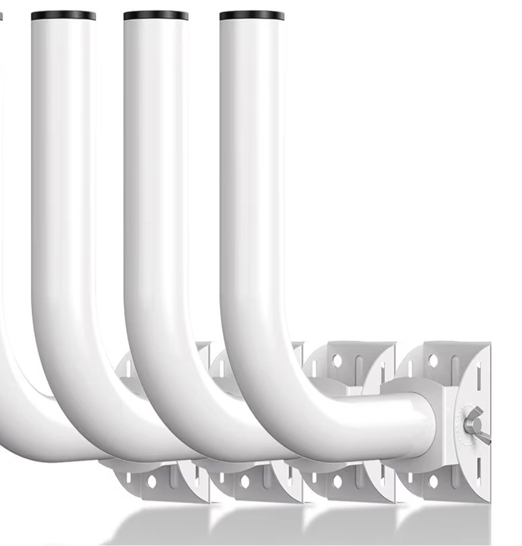 3 Pack Universal Wireless Bridge Bracket Mount, Pole and Wall-Mounted Mount