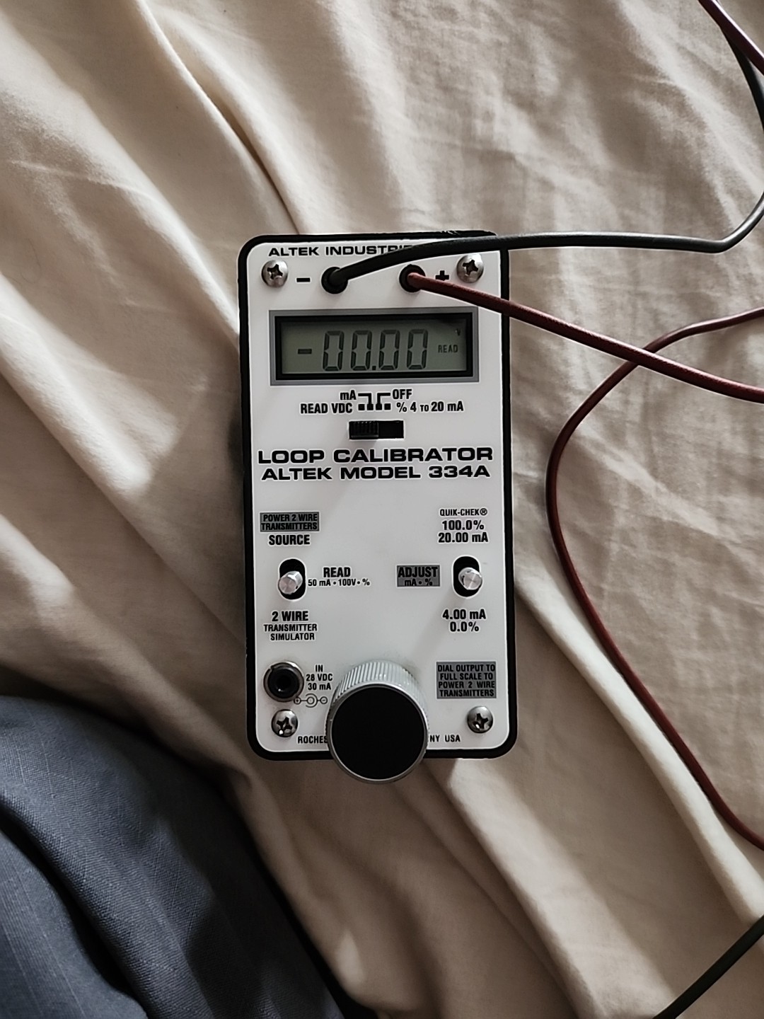 Altek 334A Loop Calibrator Pre-Tested Tested Working Great Condition