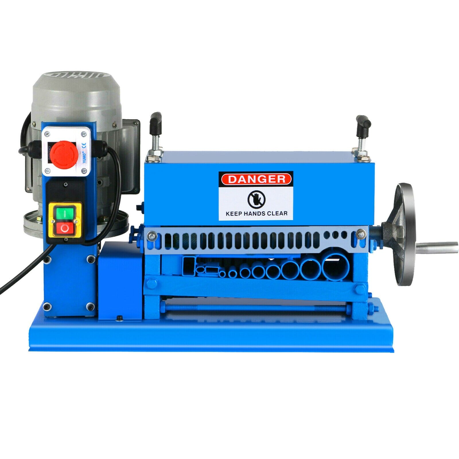 10 Blades Electric Wire Stripping Machine Copper Recycle 1.5~38mm Cable Stripper