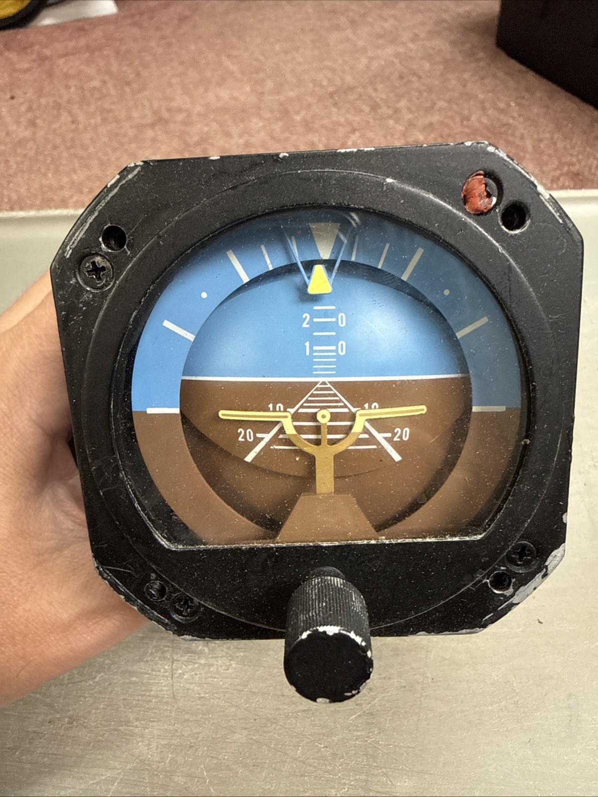Rc Allen RCA22-7 Horizon Gyro Indicator P/N 102-0041-04