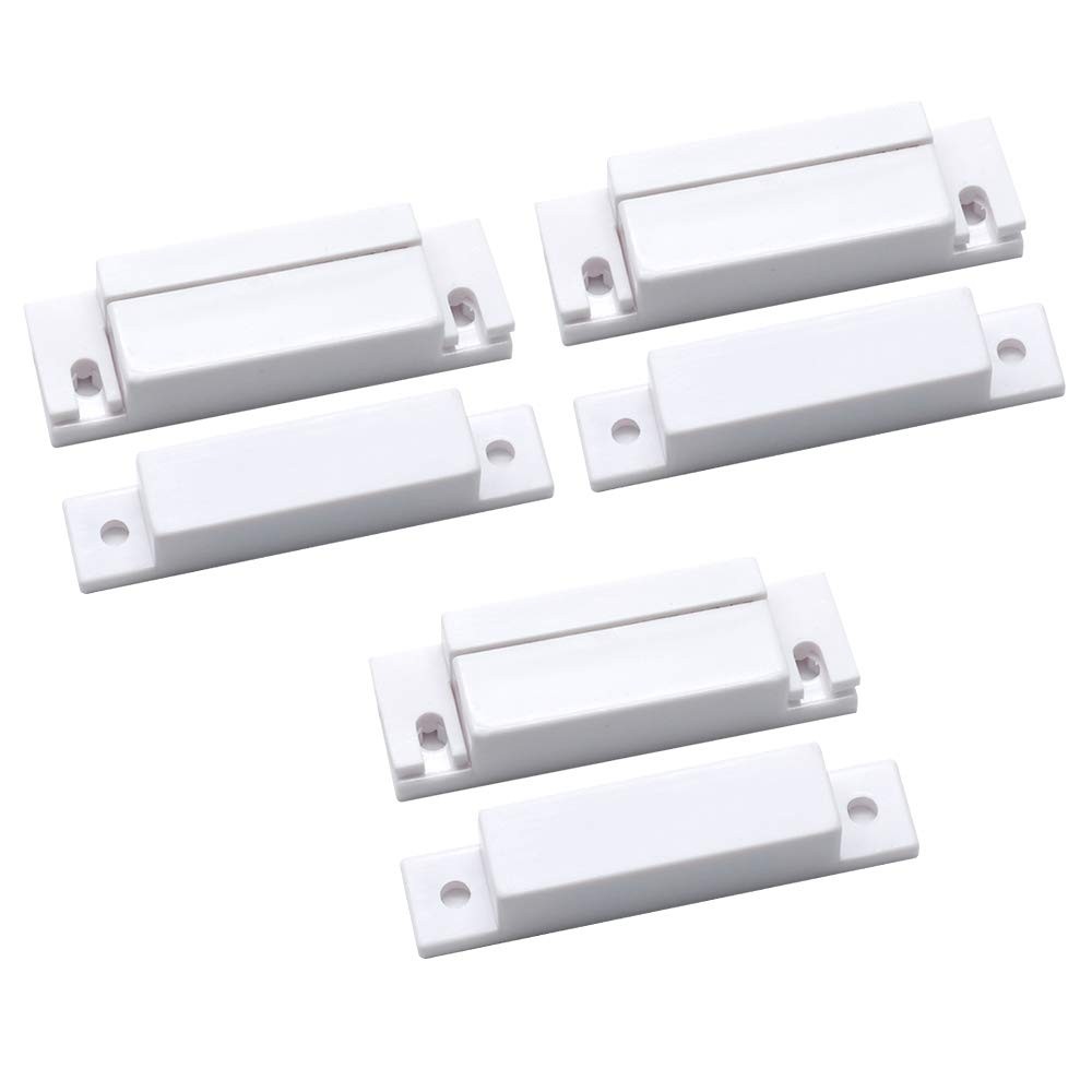 3Sets MC31 Door Window Switch Alarm Reed Switch Security System Anti NC Norma...