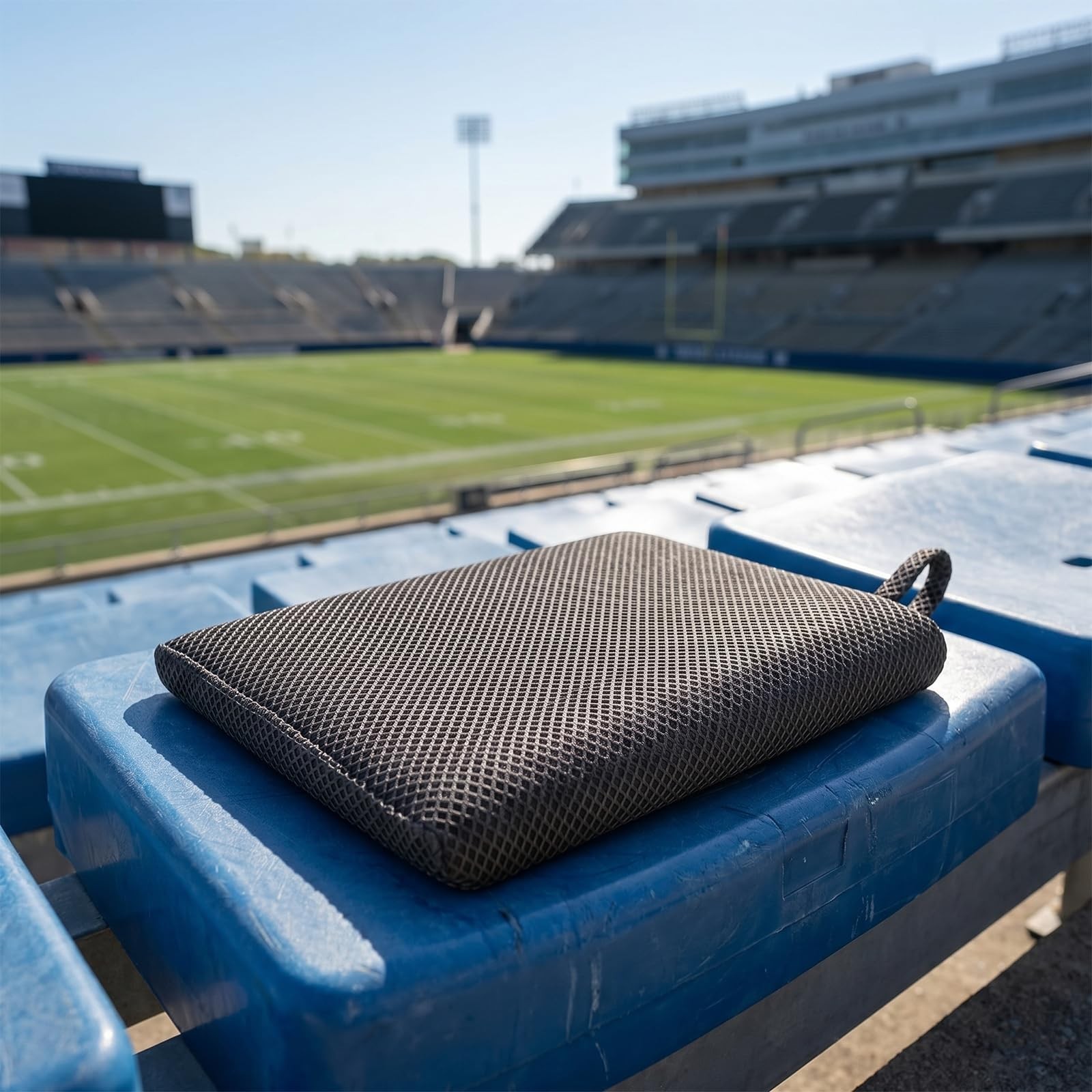 Anycosy Stadium Seat Cushion,Portable and Extra Thick Bleacher Seats Cushion ...