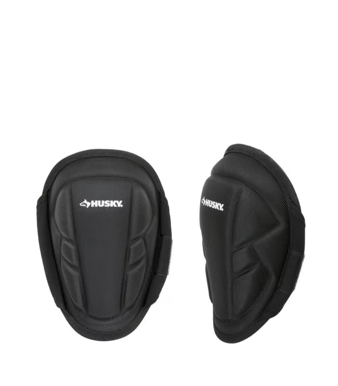 HUSKY Fabric Cap Non-Marring Knee Pads Set Breathable Gel Zone