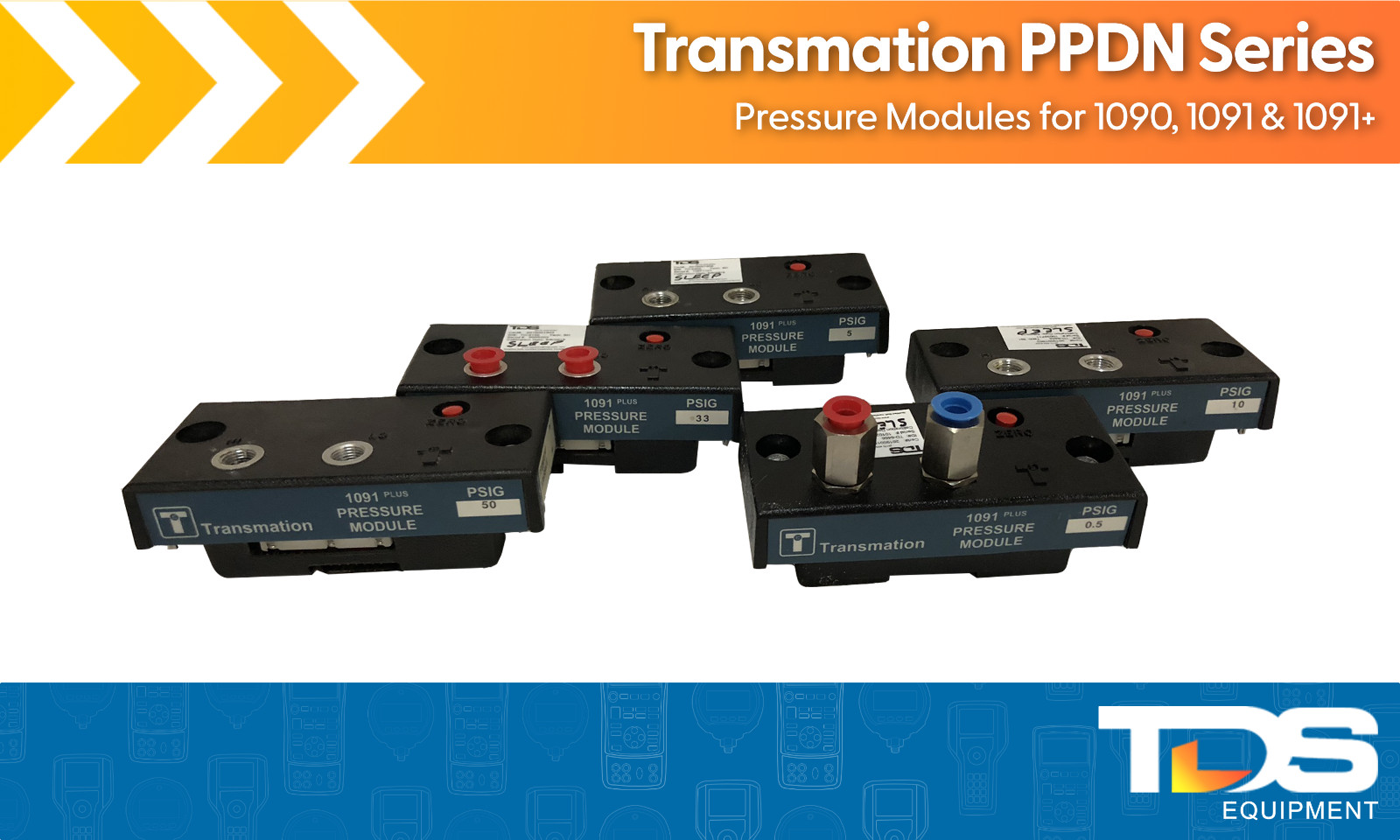 [USED] Transmation PPDN Series Pressure Modules for Model 1091/1090 Calibrator
