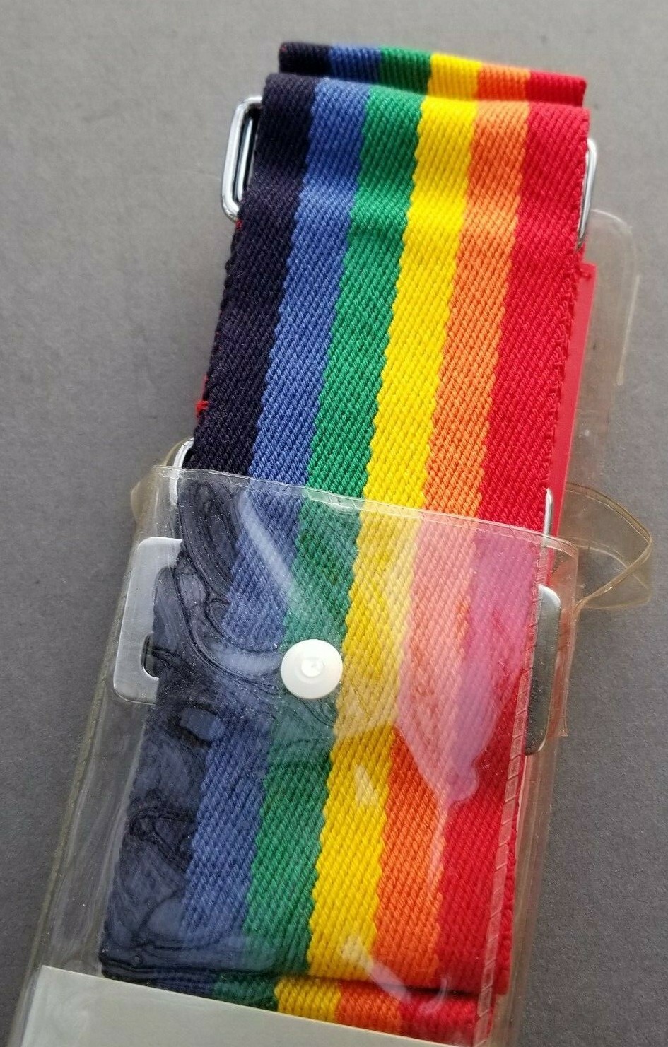 Rainbow Luggage Utility Strap Metal Buckle Pride New