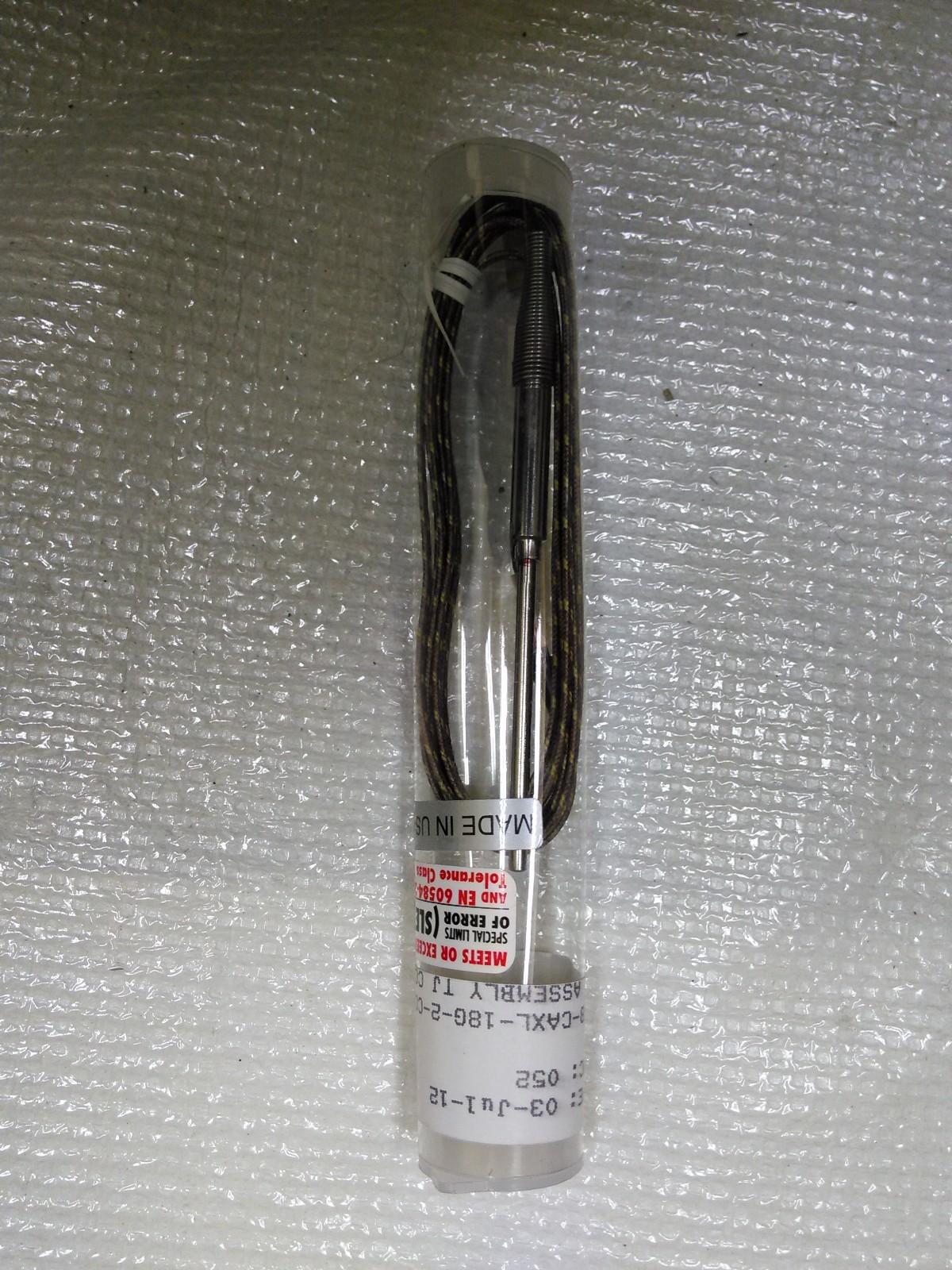 OMEGA TJ48-CAXL-18G-2-CC HIGH TEMP JOINT THERMOCOUPLE PROBE NEW