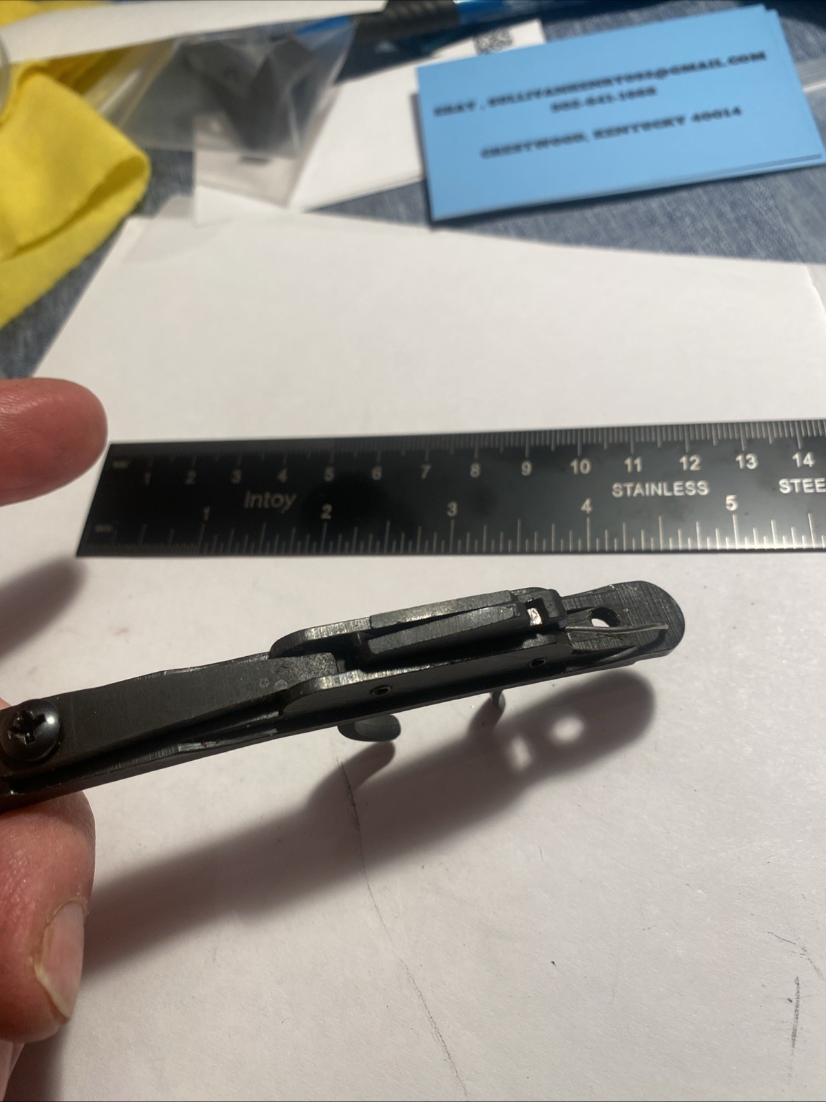 CVA Early Style Double Set Trigger, Mountain Rifle and Hawken Muzzleloaders.