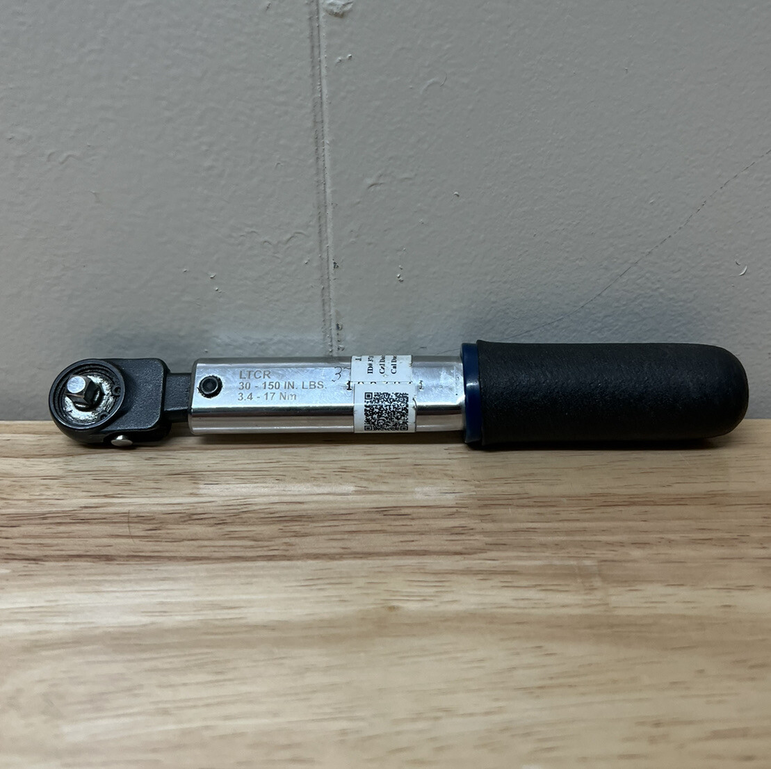Sturtevant Richmont LTCR Series Torque Wrench 1/4" Drive 30-150 In. Lbs