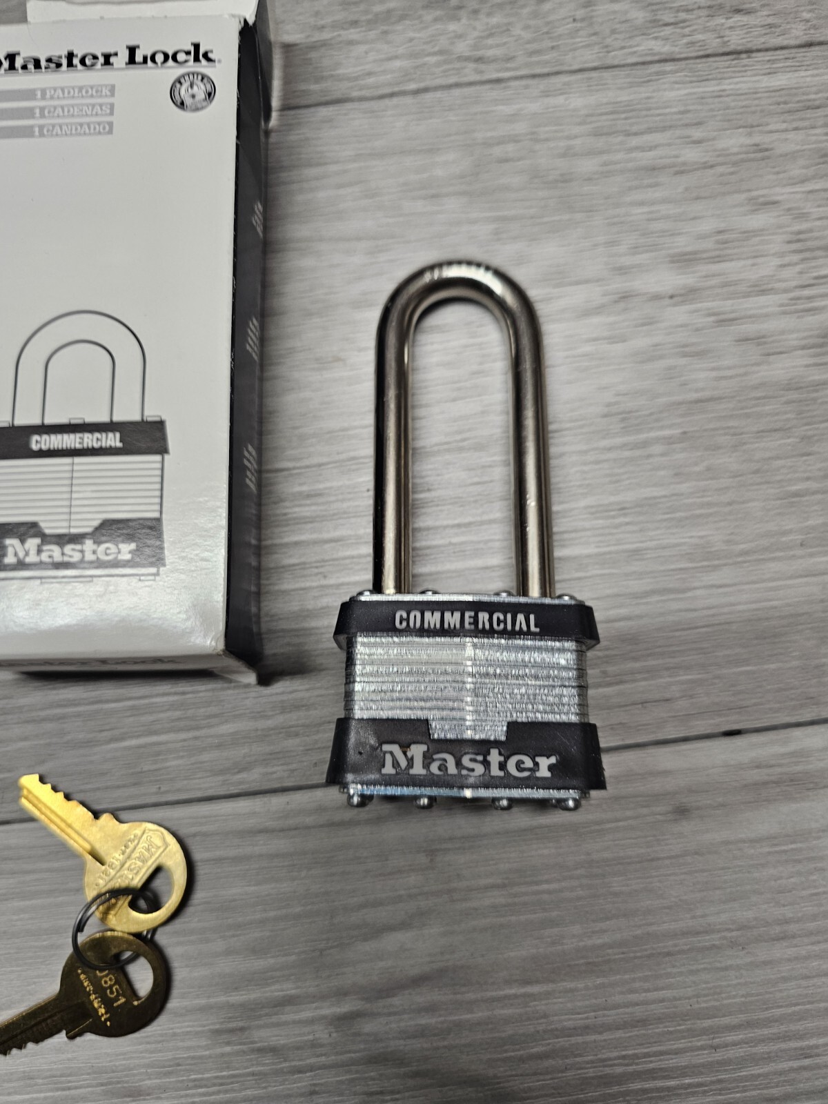 MasterLock 1KALJ2035 #1 Keyed Alike Laminated Padlock A6