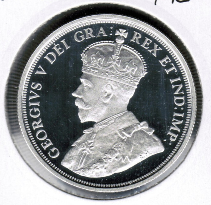 Canada  $1 Dollar 1911-2011 - 100th Anniversary Silver Proof UHC King George  V