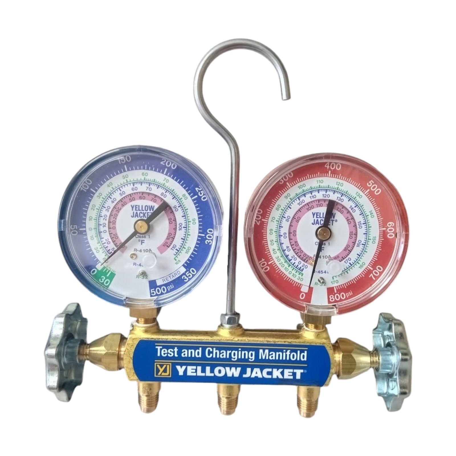 Yellow Jacket 42035 A2L Brass Manifold for R32/454B/410A