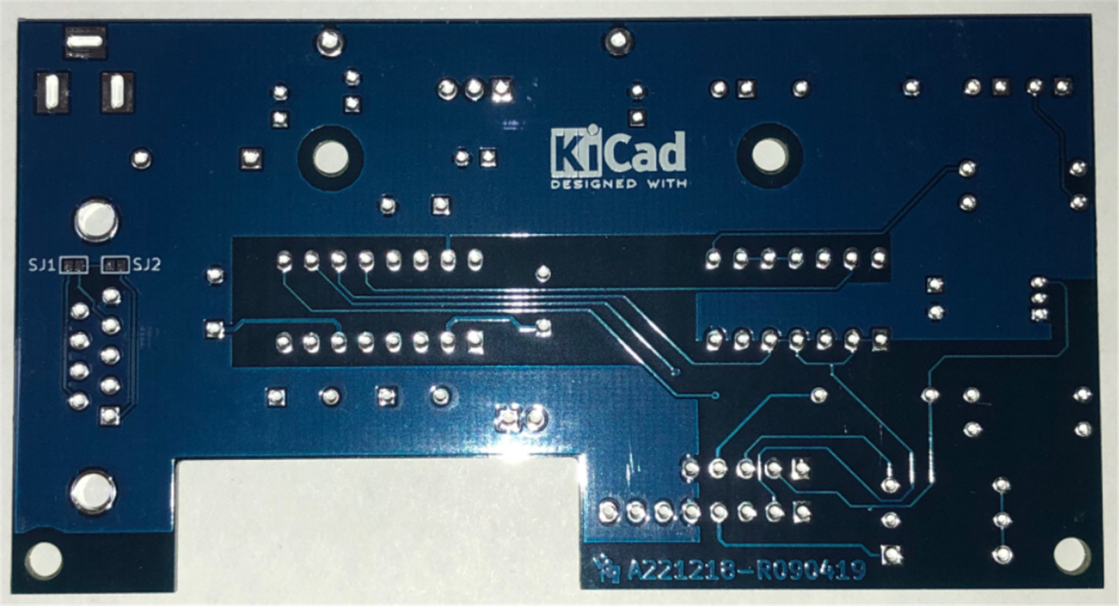 uCom Serial Terminal PCB (Z80-MBC2 Single Board Computer)