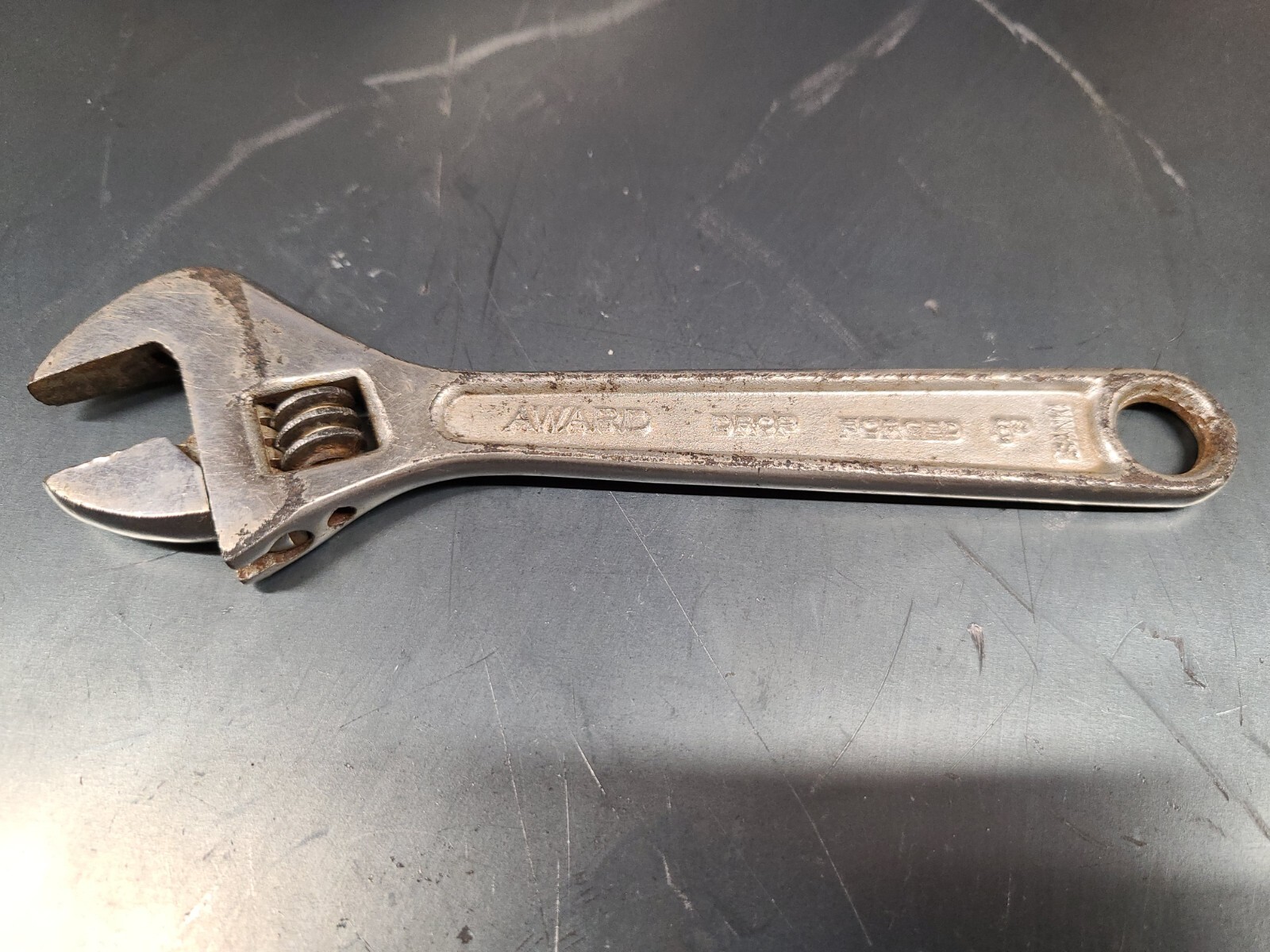 Award Drop Forged 5" Crecent Adjustable Wrench