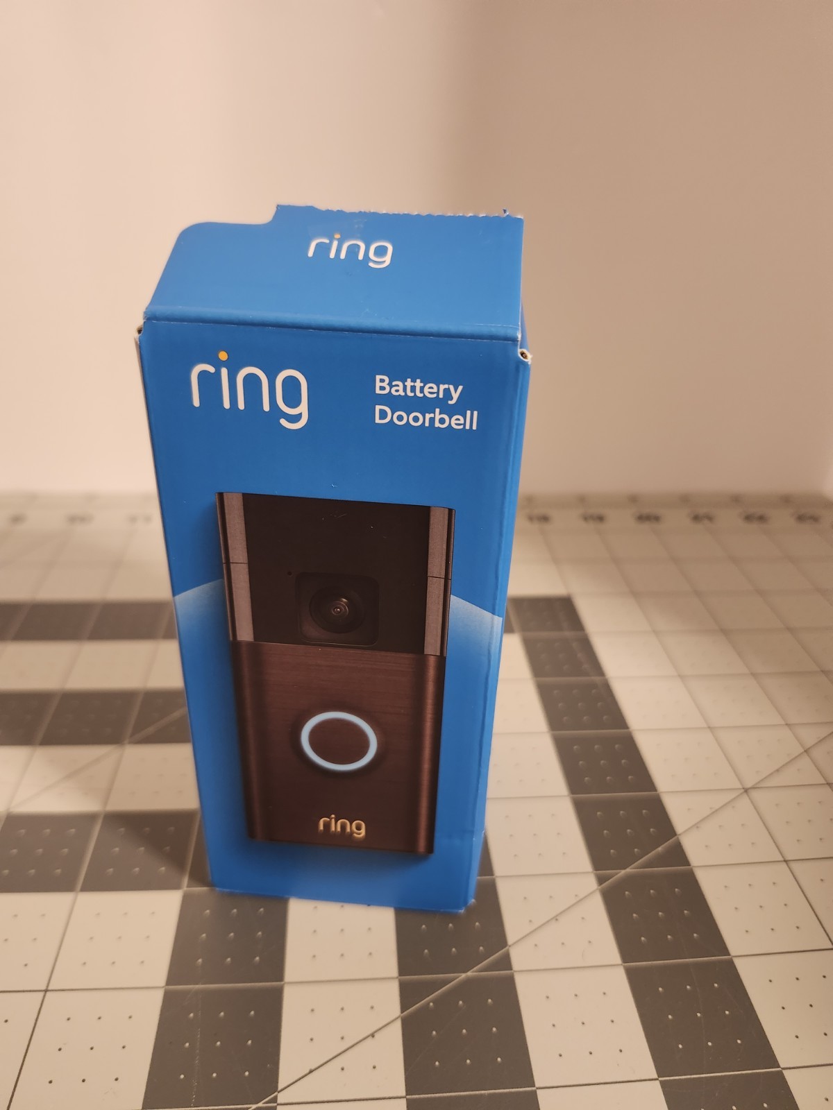 Ring Battery Doorbell Live View with Two-Way Talk Night Vision Motion Detection