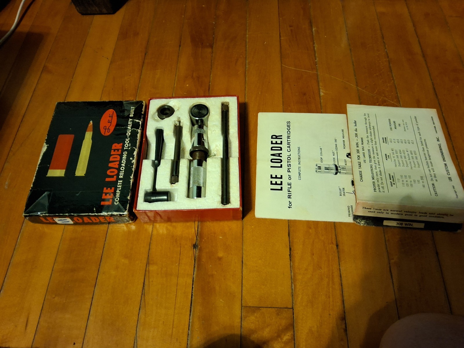 Vintage Lee Loader 308 WIN Winchester Reloading Kit