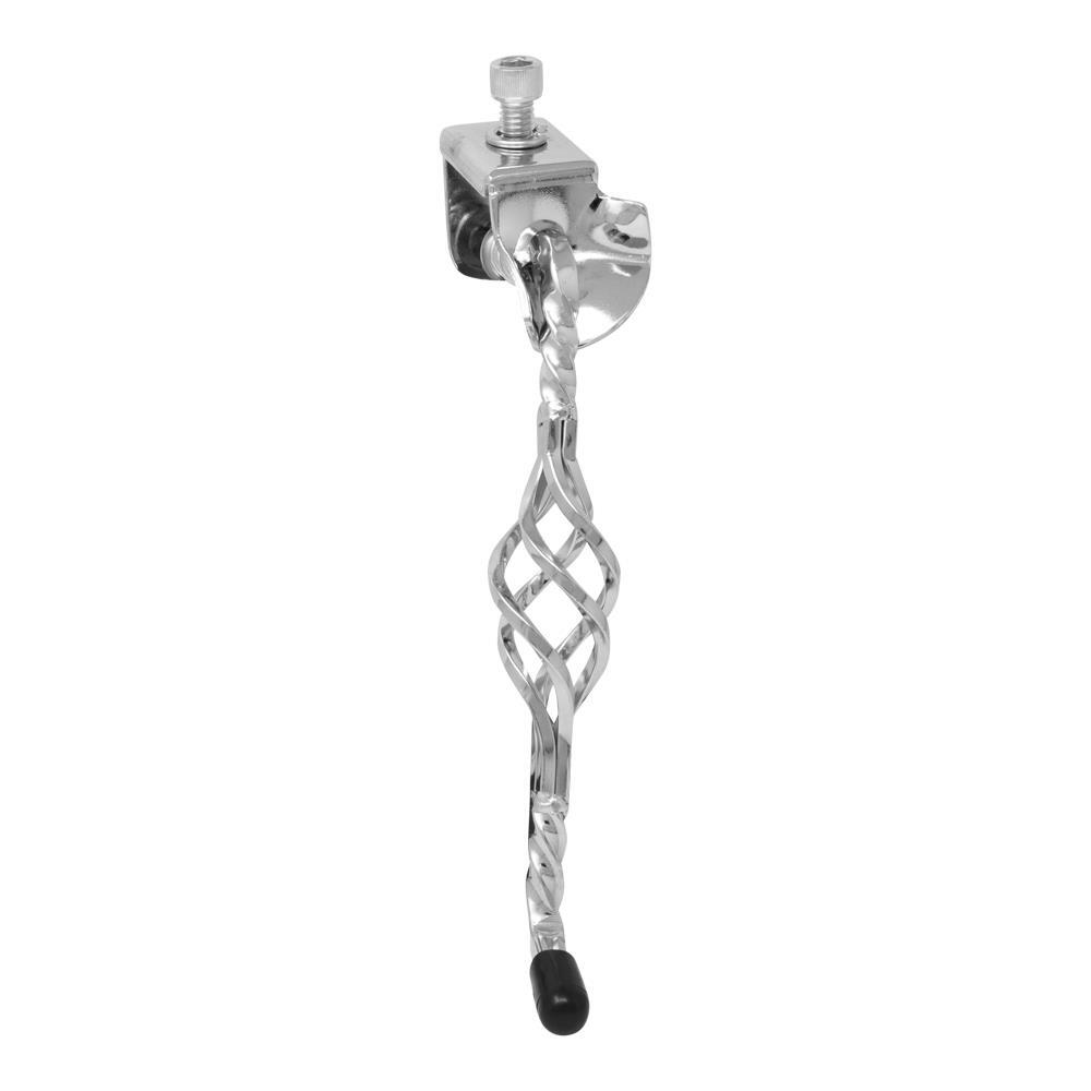 OG Lowrider Classic Bicycle Cage Twisted Kickstand Center Stand 7-1/2" CHROME