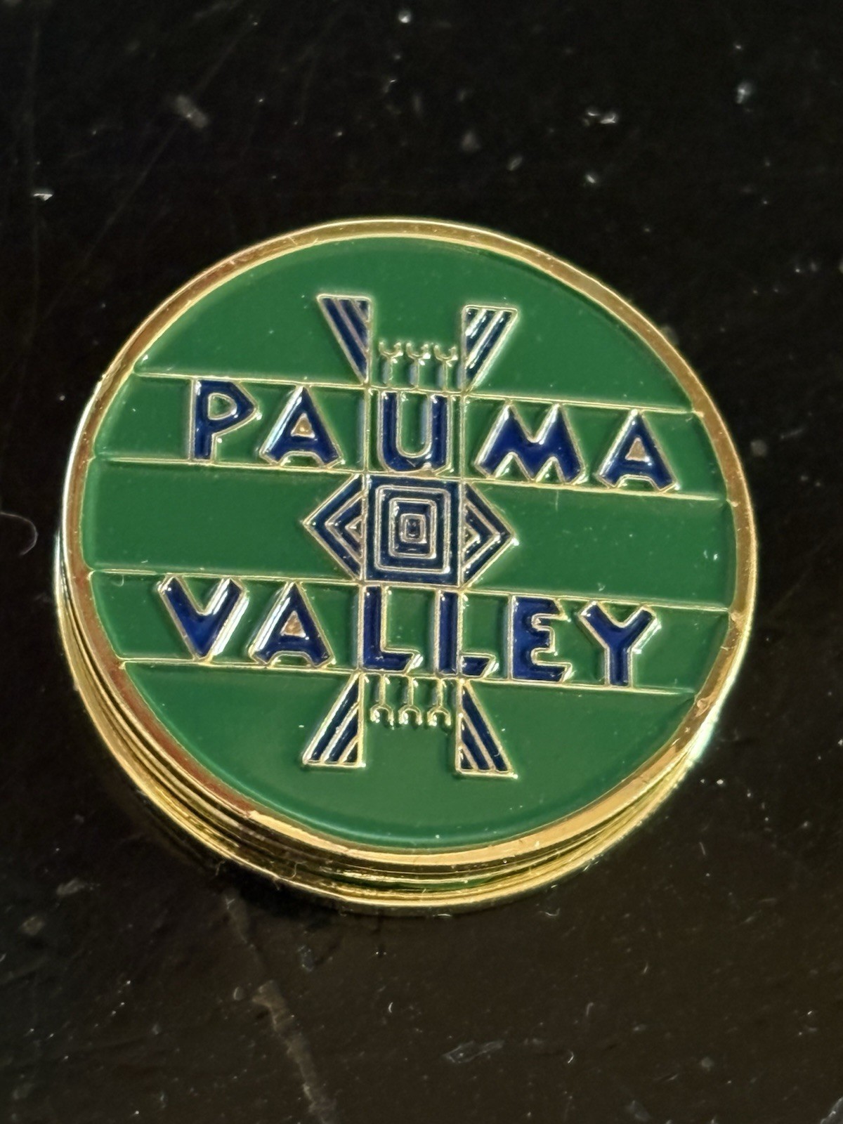 Pauma Valley Country Club Members 1" Magnet Coin Style Golf Marker - A Beauty!