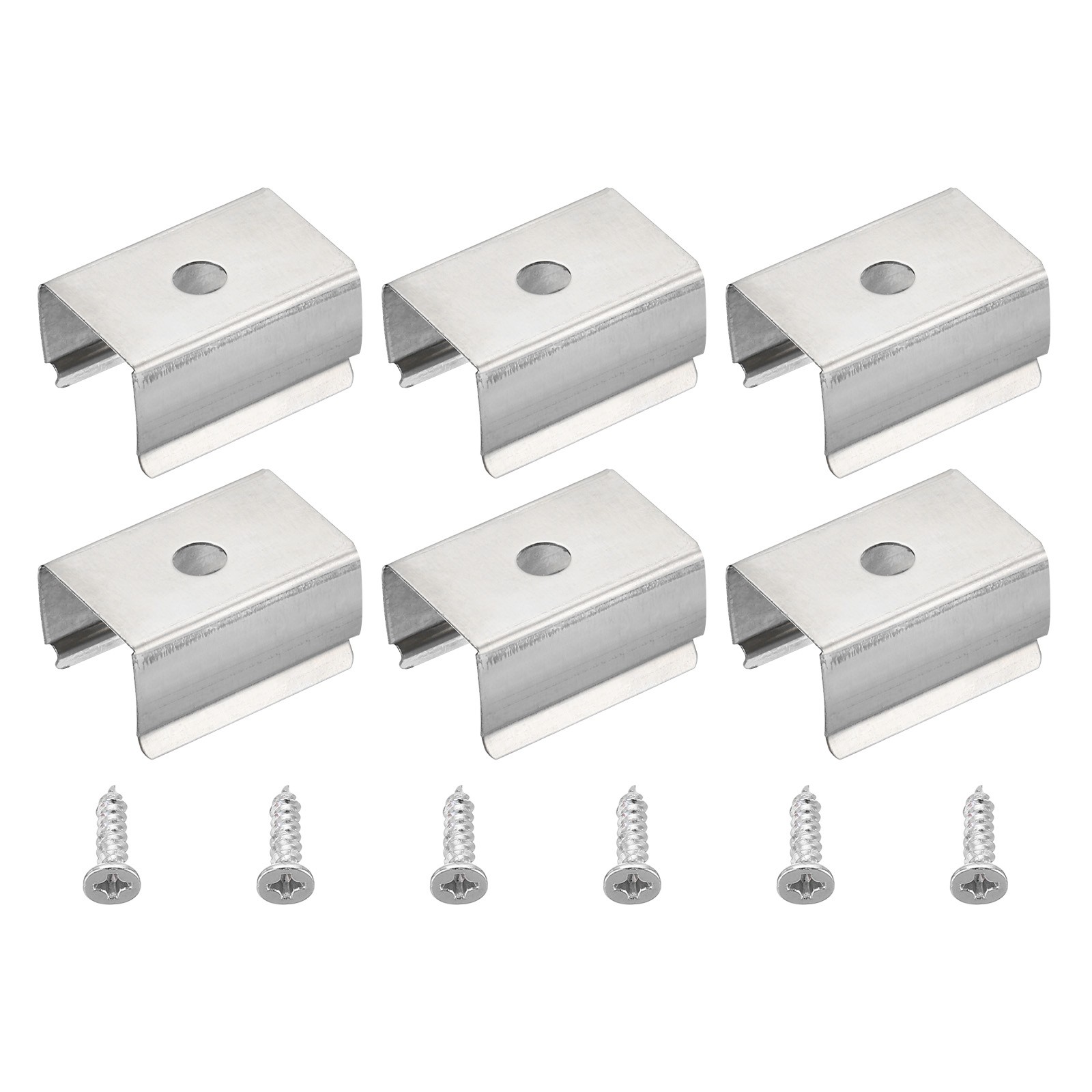 50pcs Rope Light Mounting Clips Channel Mounting Holder for 12-13mm LED Strip