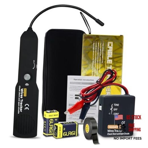 Automotive Circuit Tracer & Wire Tracker 6-42V DC Wire Short Finder, Circuit