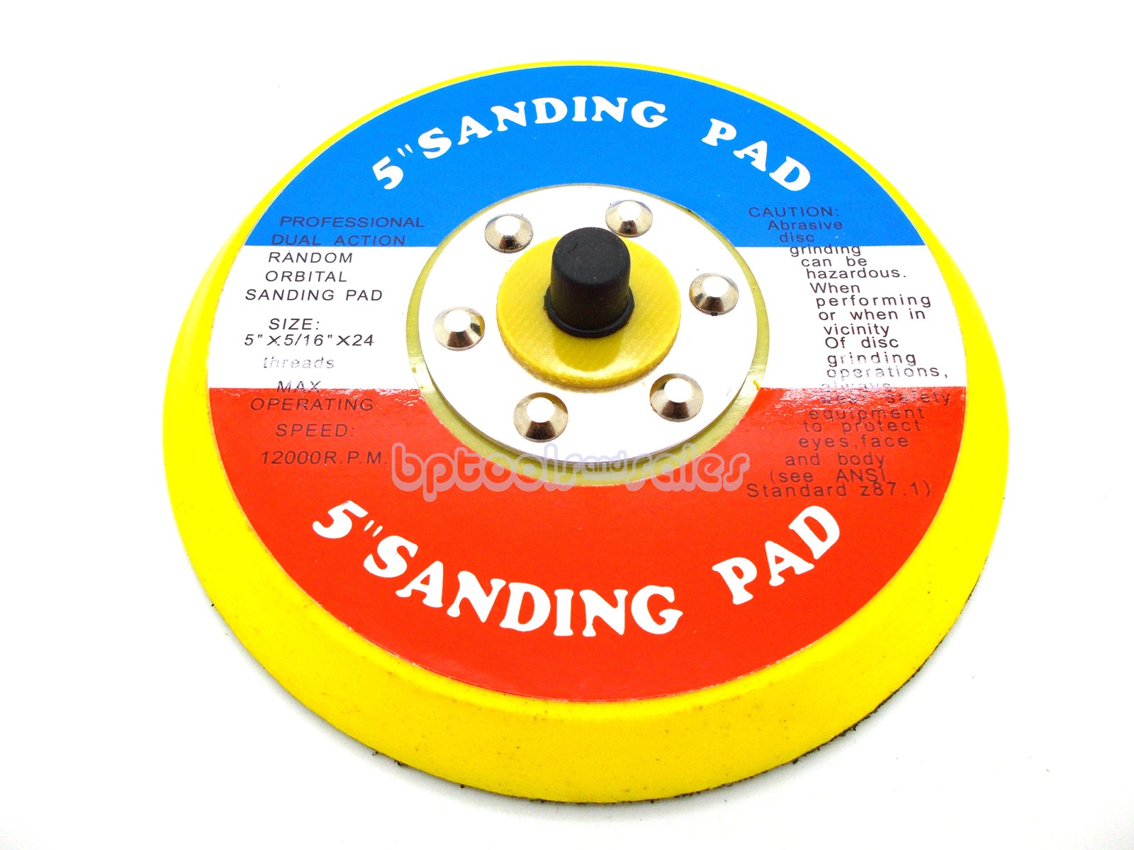 5" Sanding Dual Action Random Orbital Sanding Pad 12000RPM Palm Sander Pad