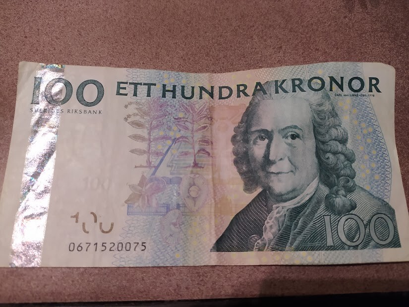 100 kronor Sveriges (2 item)