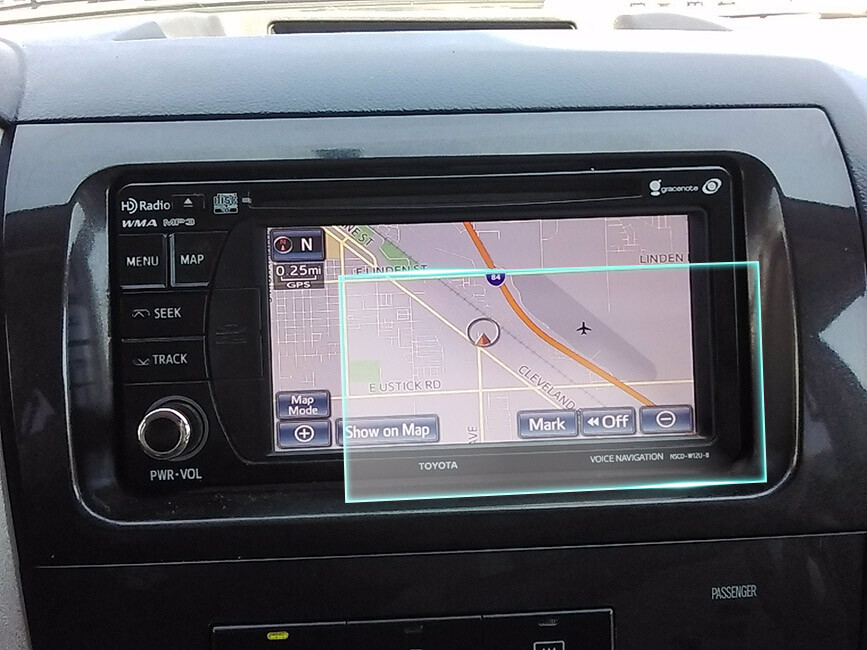 Crystal Clear Screen Protector for 2013 Toyota Tundra 6.1" Vehicle Navigation